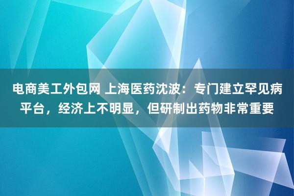 电商美工外包网 上海医药沈波：专门建立罕见病平台，经济上不明显，但研制出药物非常重要